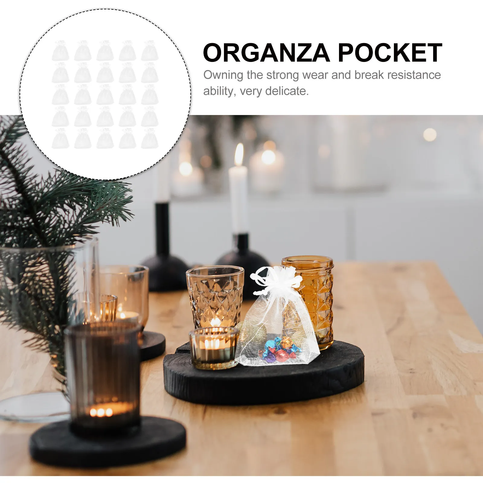 

100 шт. подарочных мешочков на шнурке для хранения украшений, конфет и сладостей, органзовые сетчатые мешочки для свадебных и праздничных подарков