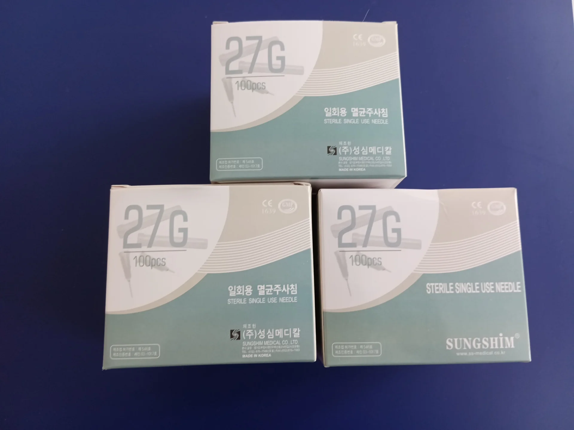 

100pcs Painless small needle painless beauty ultrafine 25g*13mm , 27G * 13mm syringes Korean Needles Eyelid Tools