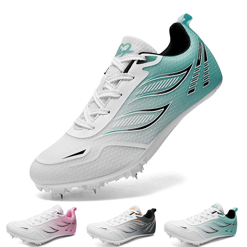 

Men's Women's Spikes Athletics professional Athletic shoe Spikes Tracking Shoes Athletics Sneaker Match Training High Quality