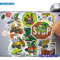 20/30/50Pieces Gothic Style Funny Green Mouse Fink Rat Stickers for Skateboard Motorcycle Car Bike Luggage Phone Laptop Sticker