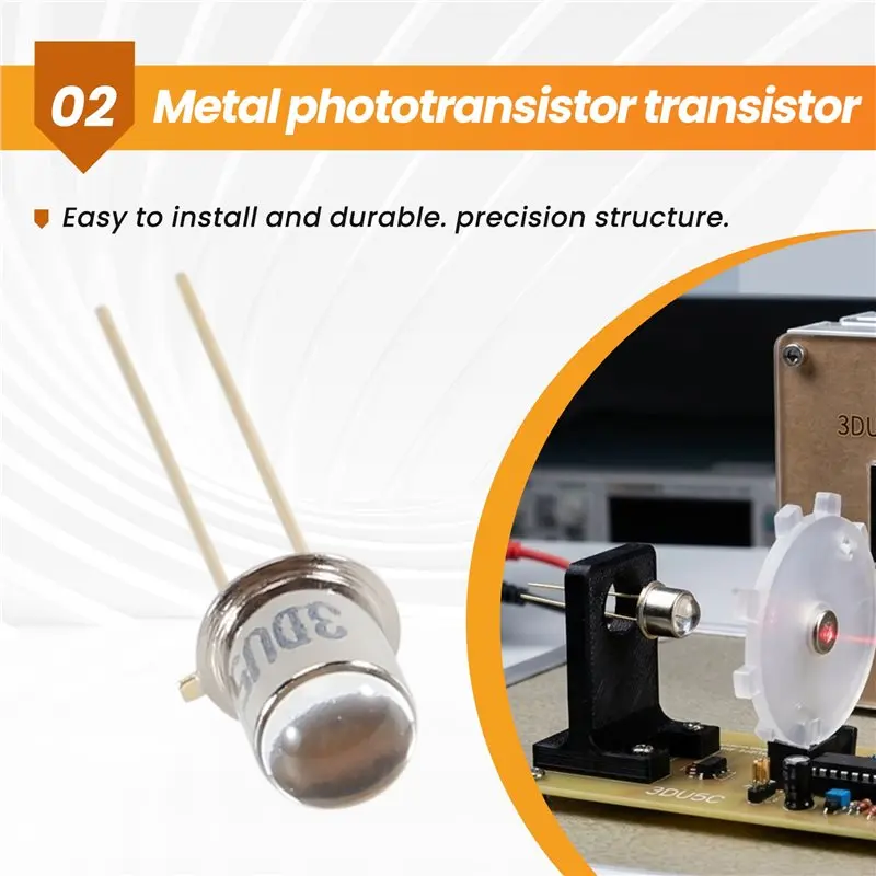 5 × 3 DU 5 C Metal Silicon Phototransistor Transistor-Hot
