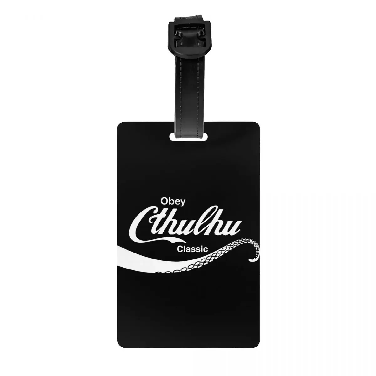 

Custom Fashion Brand Call Of Cthulhu Funny Luggage Tag Privacy Protection Lovecraft Baggage Tags Travel Bag Labels Suitcase