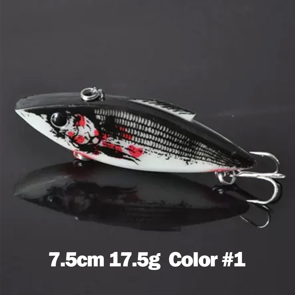 Rattle Trap Lipless Crankbait 6.5cm/7.5cm Sinking Artificial Hard Baits Vintage Fishing Lure For Trout Perch Sea Fishing Tackle