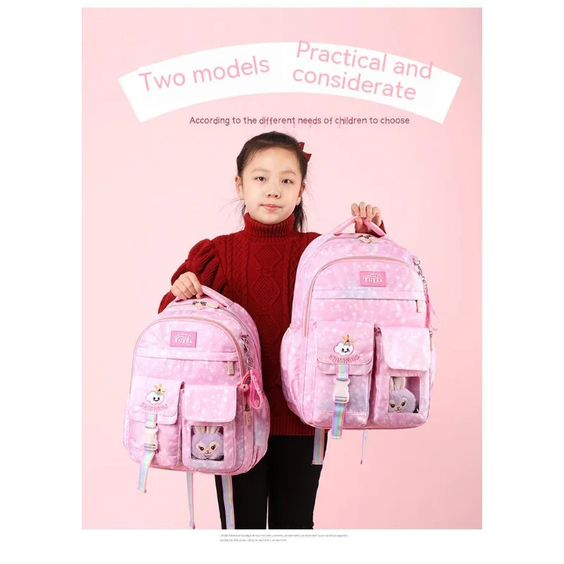 Mochila impermeável Rimary para crianças, Cute Girl School Bag, Bolsas infantis, Mochila Kawaii, 2021