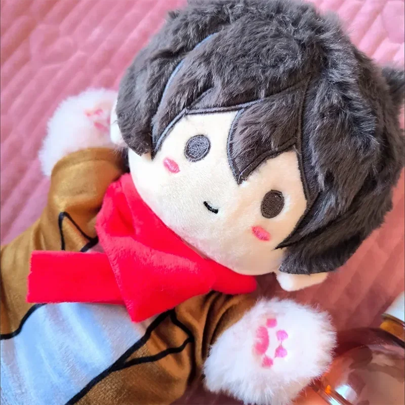 Marioneta de mano de peluche de ataque a los Titanes, Kawaii, Levi, Mikasa, Eren, Armin, felpa, cuenta, animación, regalo para fanáticos, juguetes para niños y adultos