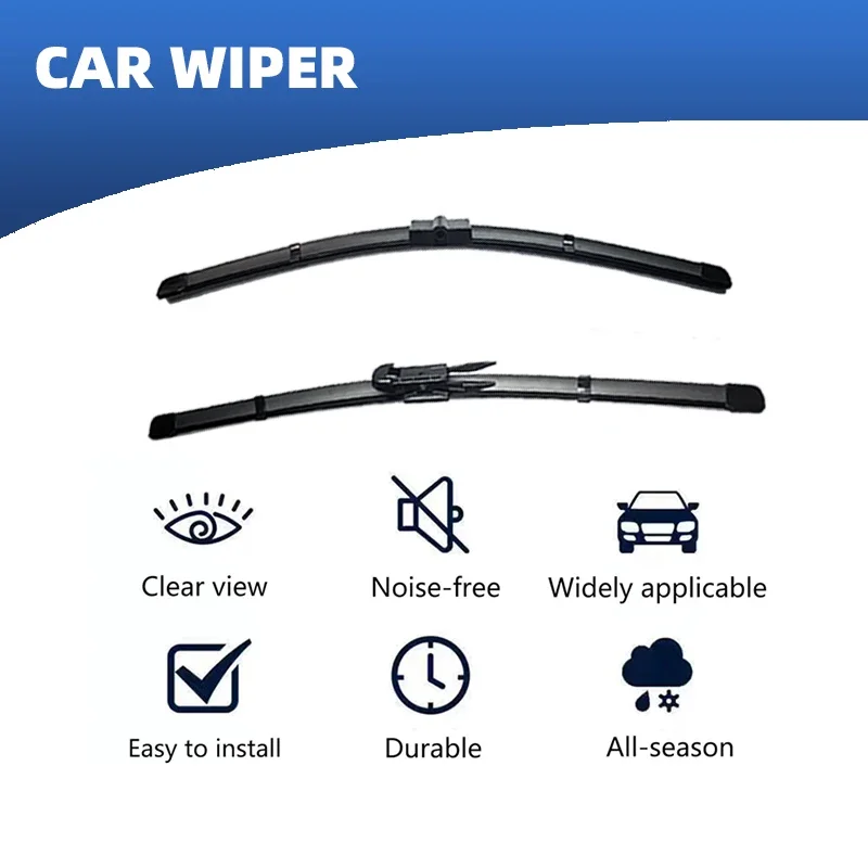 LHD Front Rear Windshield Wiper Blades For Audi A3 8L 8P 8V 8Y 1996 - 2023 Windscreen Hatchback Accessories a3 Avant sportback