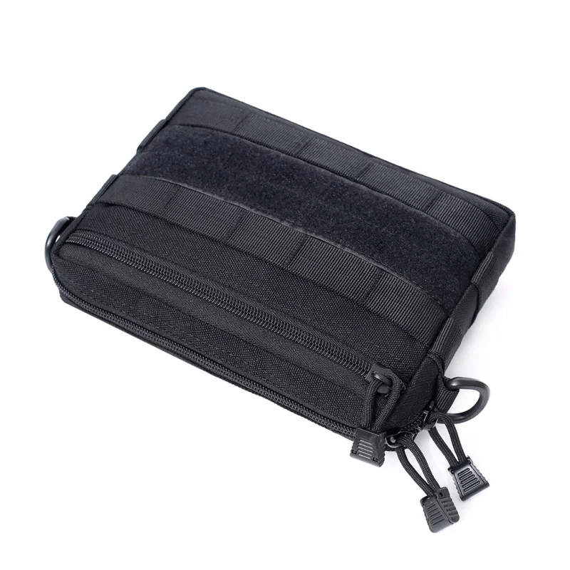 Nylon Tactical Bag Molle Utility Organizer Pouch Vest Waist Storage Bag Waterproof Field Sundries Bag For Outdoor Hunting Gear