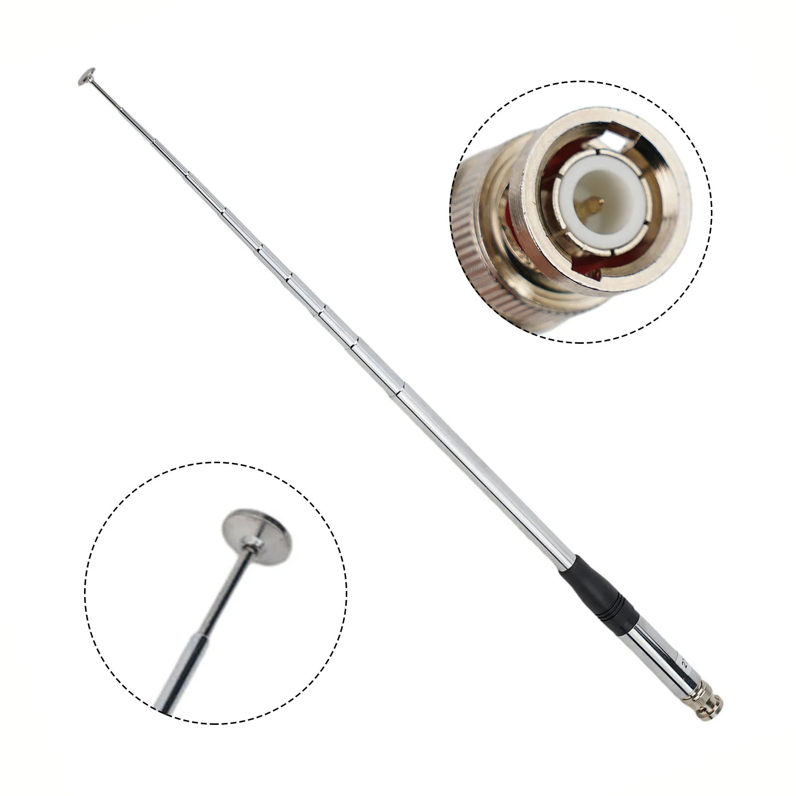 Gain HT Antenna HT Antenna Boost Your Signal Connector Frequency Range Telescopic Rod Portable Antenna Lengths Maxon