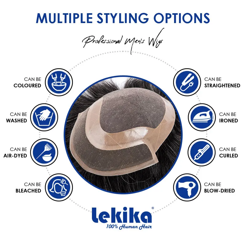 الدانتيل الجبهة الشعر المستعار و أحادية خصلات الشعر المستعار الإنسان تنفس الذكور الشعر الاصطناعية دائم 100% خصلات الشعر المستعار الإنسان 6 ''نظام الشعر للرجل