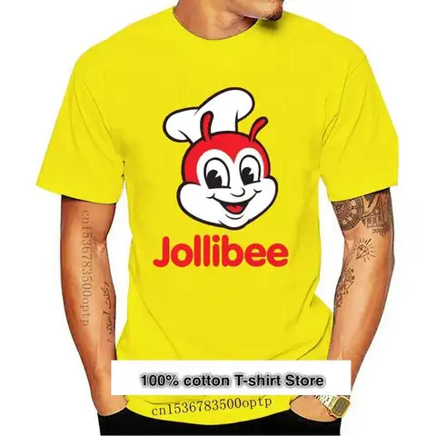 Jollibee 티셔츠 남성용 티 셰프 꿀벌 음식 집게, 다양한 색상 선풍기 선물 2024, 인기 판매, 2024 패션 코트, 의류 상의
