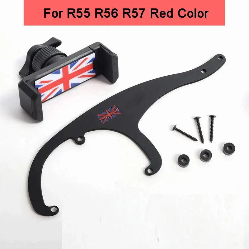 Central Control Dashboard GPS Stand Bracket Car Mobile Phone Holder For BMW Mini Cooper R55 R56 R57 R60 R61 Interior Accesorie