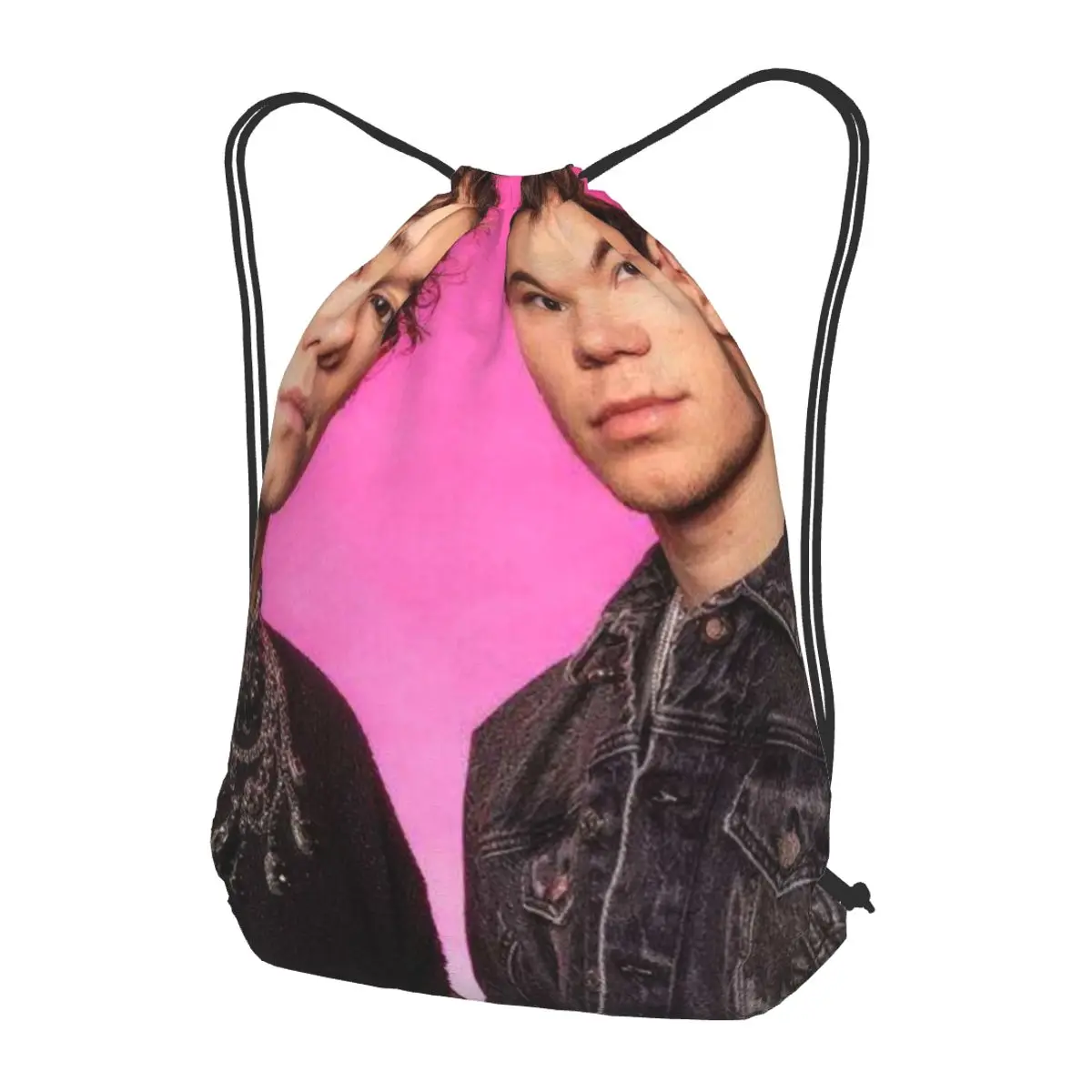 

Marcus And Martinus Sweden Norway Eurovision Backpacks Fashion Drawstring Bags Sundries Bag Book Bags for Travel School