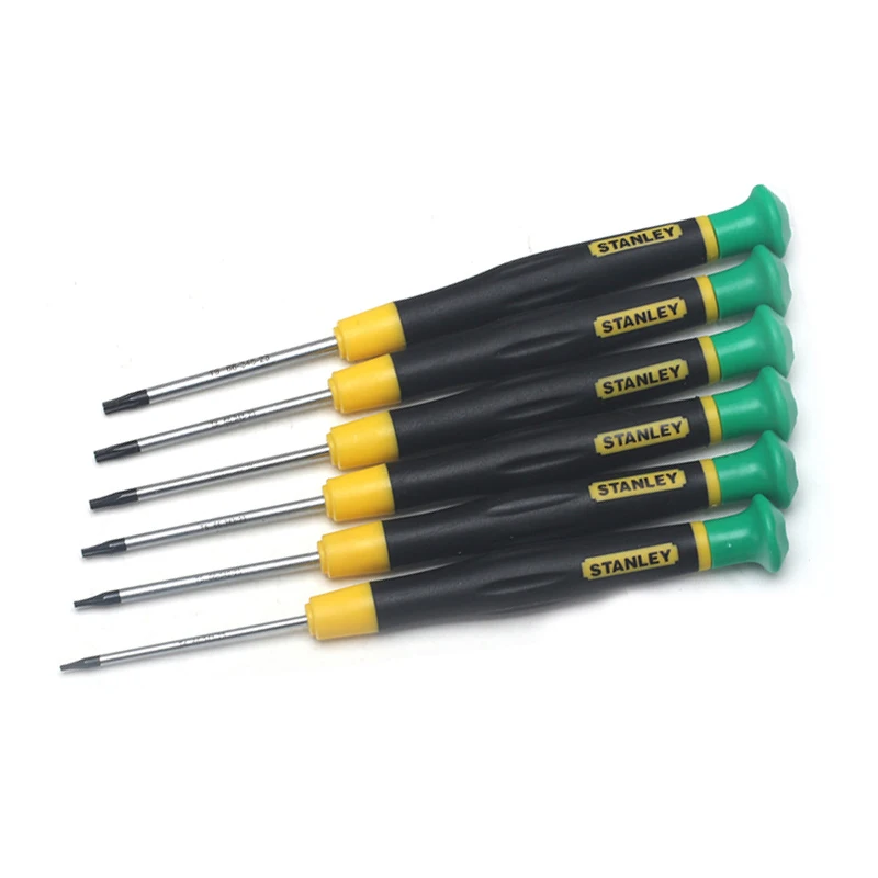 Stanley 66-396-23 Flower Shaped Miniature Screwdriver Small Hexagonal Plum Lossom Exagonal Glasses Lock Screwdriver 6pcs