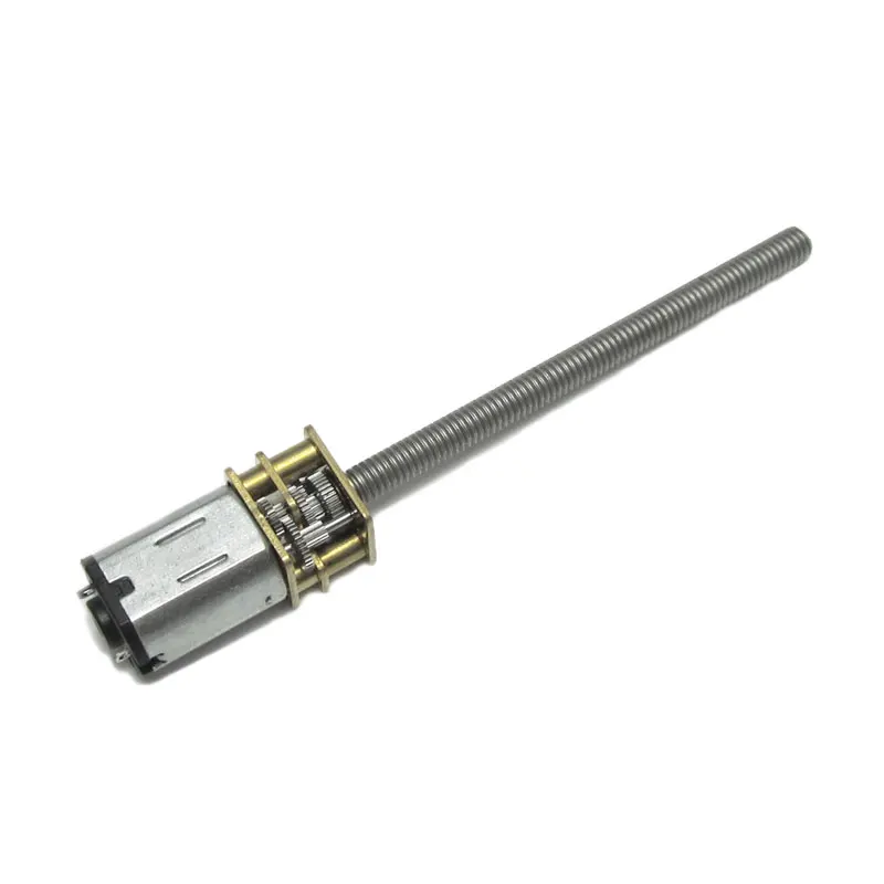 1szt Mikrosprzęgło redukcyjne Silnik 6V 12V DC ze śrubą pociągową GA12-N20- M4*55 30rpm 50rpm 100rpm 200rpm 300rpm 500rpm — zdjęcie 6