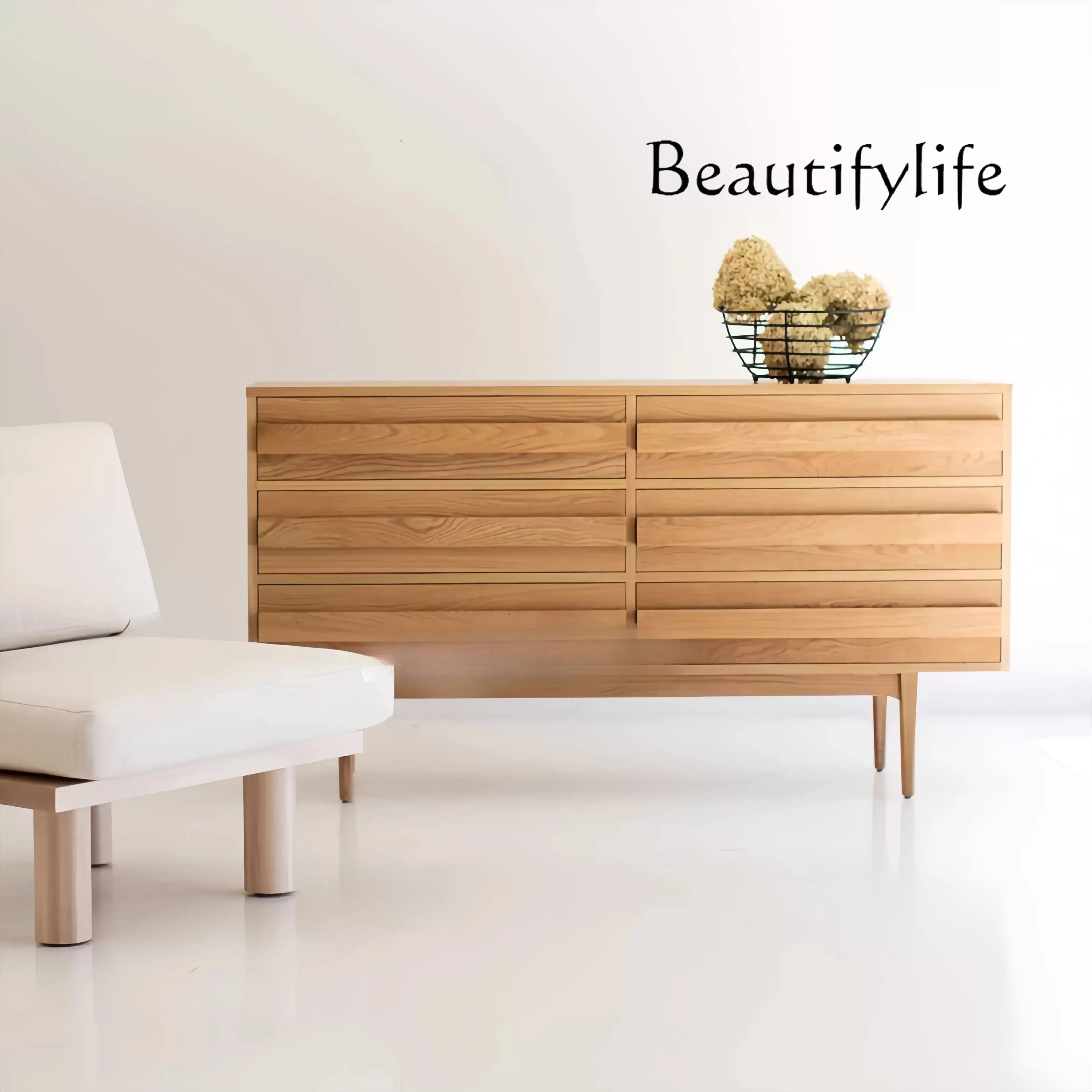 

living room household nine chest cabinet solid wood storage cabinet Medieval style solid wood chest design log style