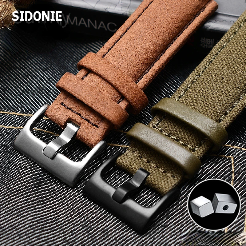 Nylon Watch Strap for Timex  Watchband T2n739 T2n720 T2n721 Waterproof Outdoor Watch Band 24*16mm