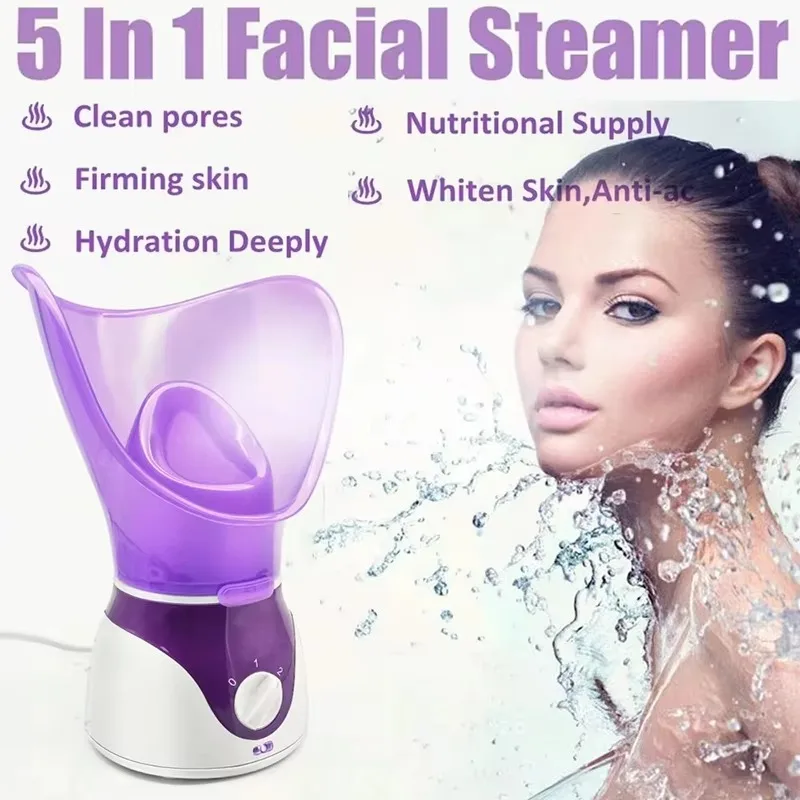 Vaporizador Facial Nano de 50ML, pulverizador caliente, humidificador Facial, hidratación de la piel, limpieza de poros, aceite de Control de hidratación profunda de la piel