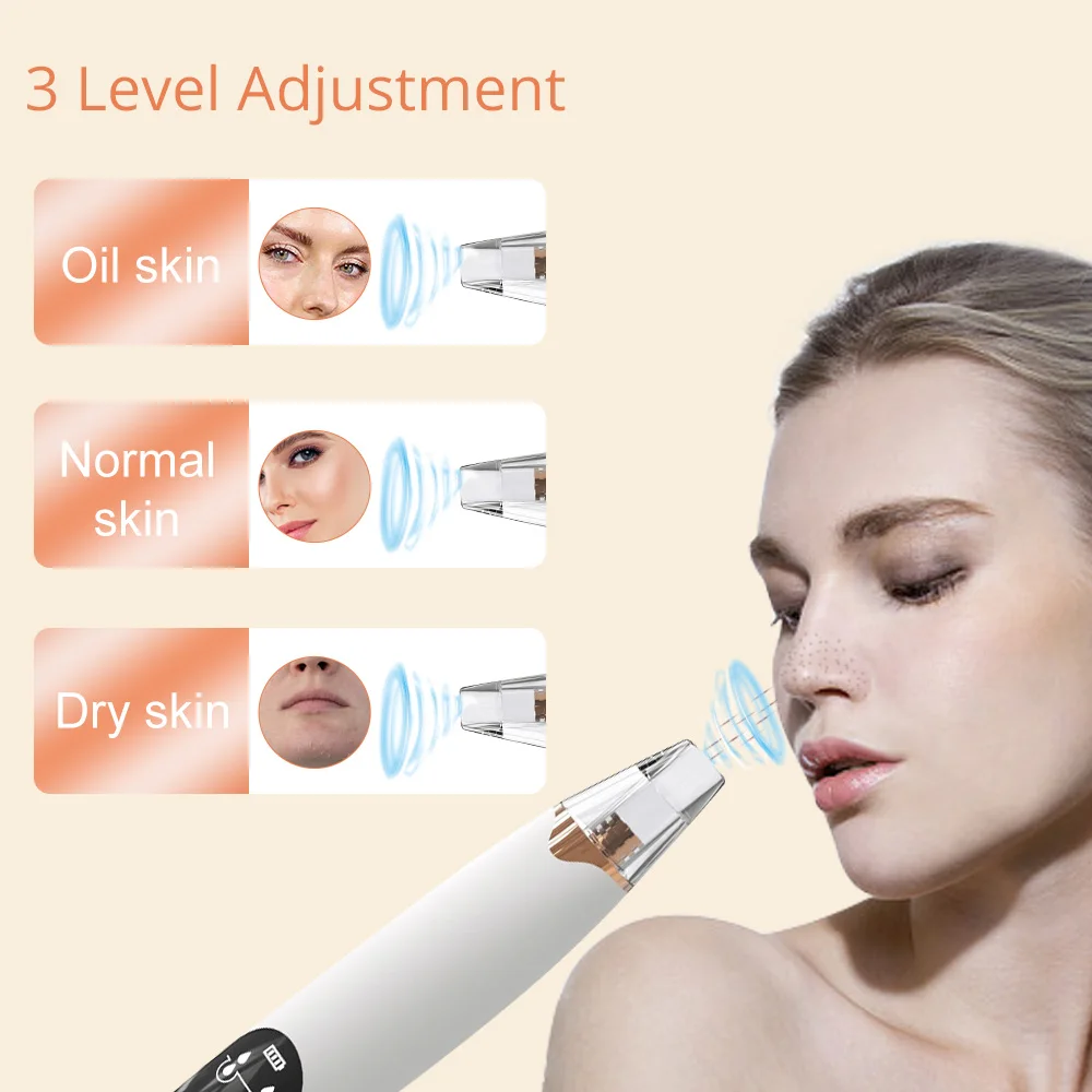 真空鼻にきびリムーバー洗顔美容機フェイシャル吸引クリーナーにきび角質リムーバー抽出スキンケア