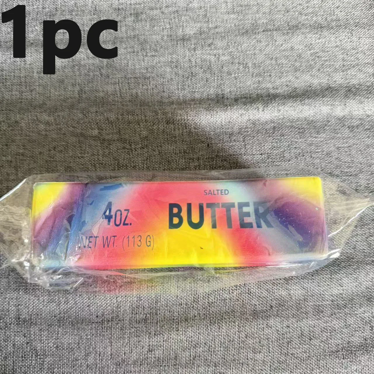 Neues Butter-Stick Fidget-Spielzeug, Quetschbares Elastisches Käse-Stick, Lustiges Entspannungs- und Stressabbau-Spiel, Quetsch-Scherzartikel – Detail 6