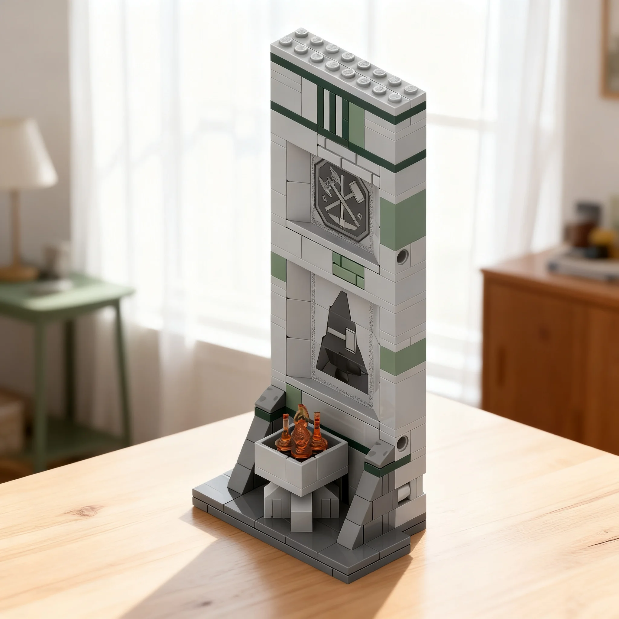 222-個-moc-ファンタジートラベラーリングドワーフウォールセクションモデルビルディングブロック建設玩具クリスマスギフト教育レンガアート