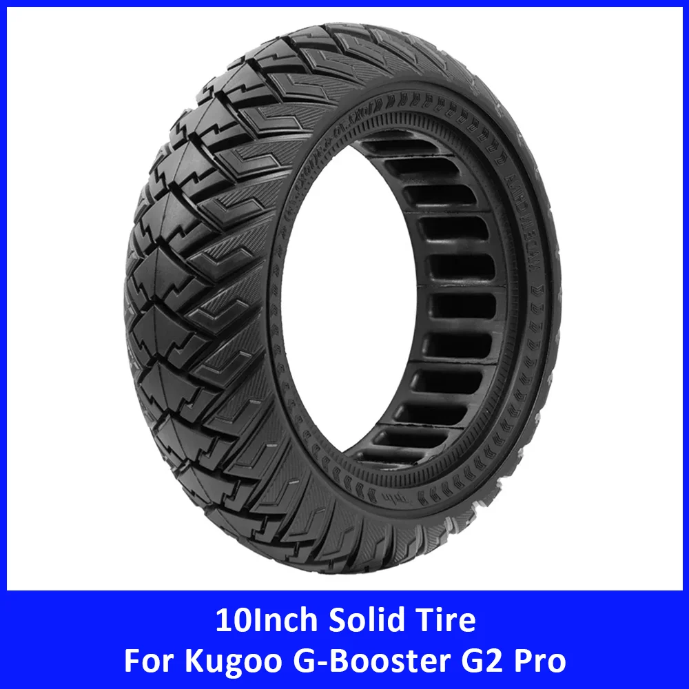

10 Inch Solid Tire for Kugoo G-Booster G2 Pro 10x2.7-6.5 Front Rear Tubeless Off-Road Tyres 10x2.75 Electric Scooter Accessories