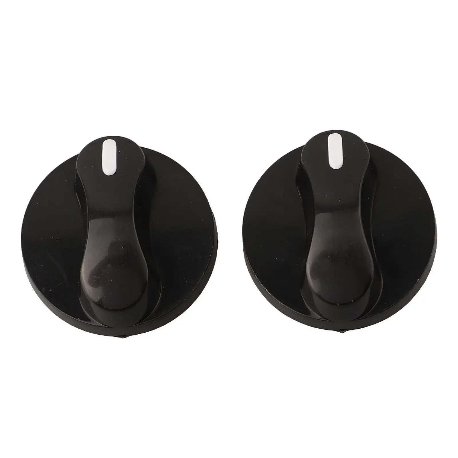 2 Pack High Quality Alloy Gas Stove Rotary Switch Knob Set Kitchen Burner Oven Parts Handle Replacement Button Cooker Stove 8mm