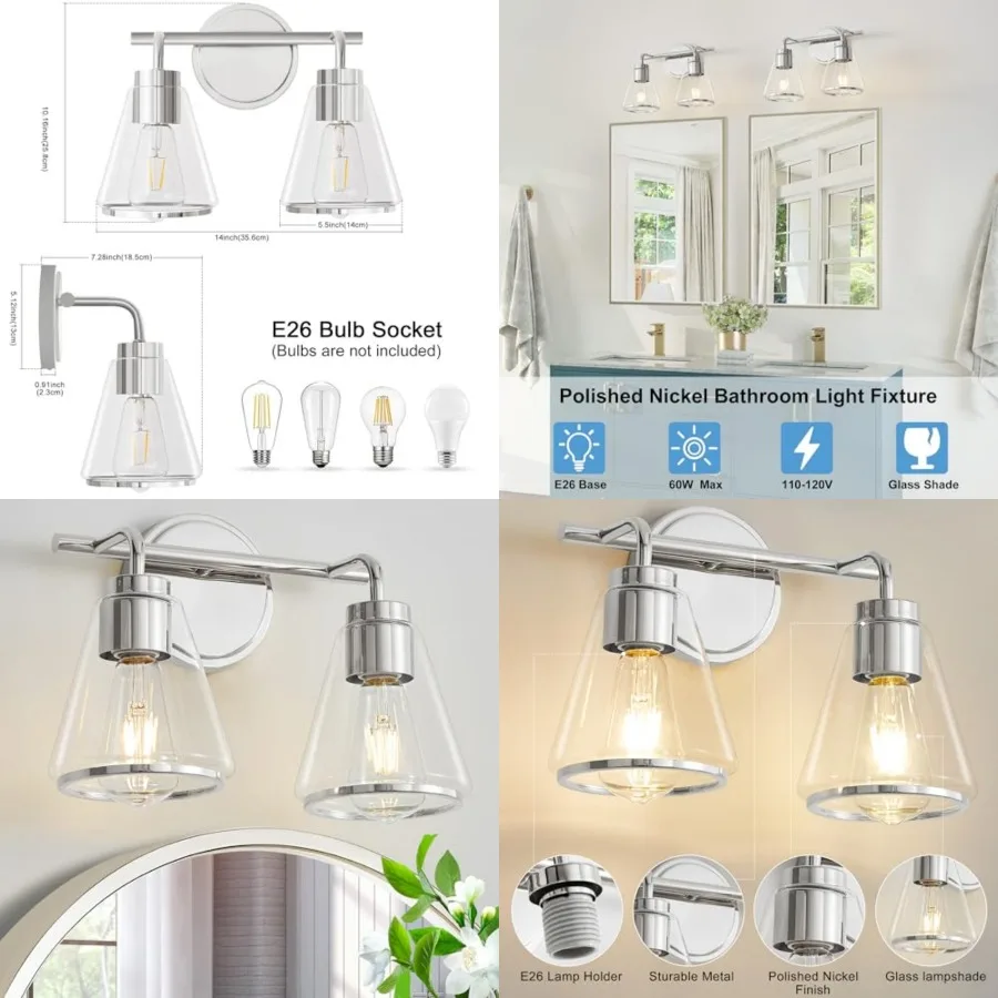 

Bathroom Fixtures Over Mirror Vanity s Bathroom Vanity s with Clear Glass Shade 1 inch Vanity ing Fixtures Modern Wall Sconces