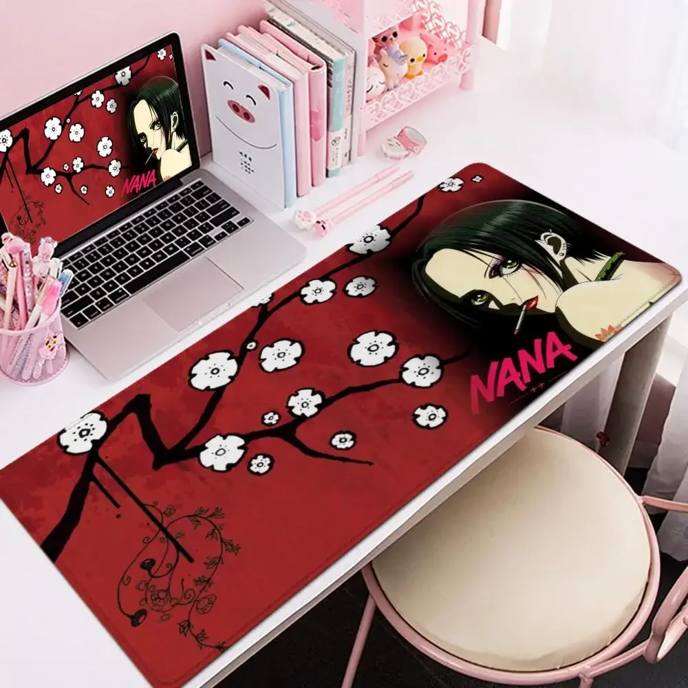

Anime Nana Osaki Mouse Pad 90x40CM Non-slip Gaming Mousepad Gamer E-Sports Mouse Mat Game Mechanical Keyboard XXL Desk Mat