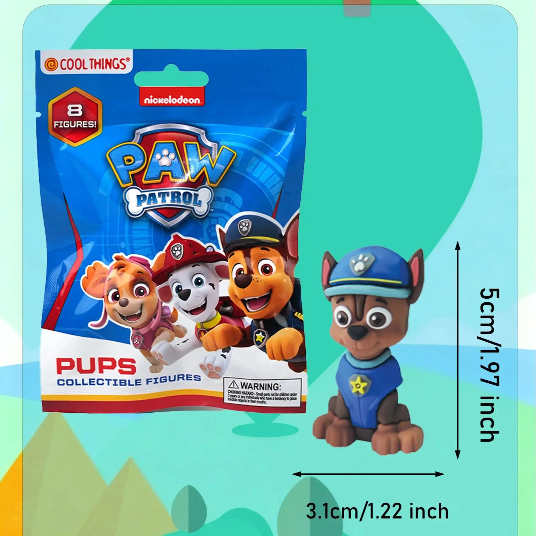 Paw Patrol Officially Licensed Blind Box Toy Blind Bag 3D Collectible Figurines Anime Figure Miniatures Home Decor Action Figure