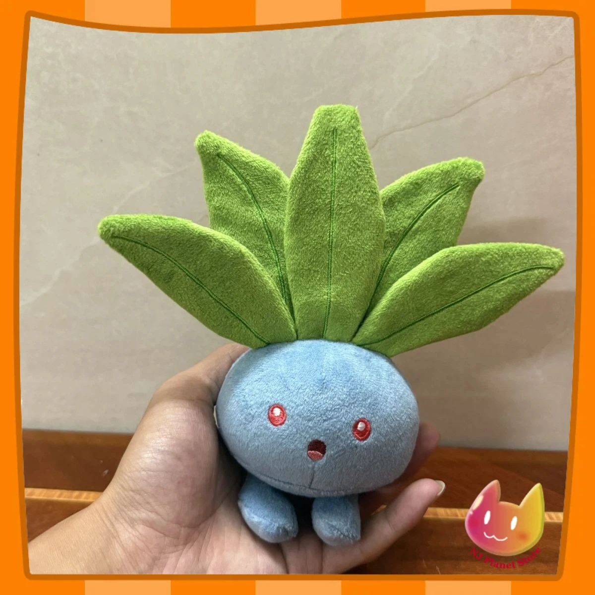 13cm Walking Grass Sounding Plush Toy Doll Squeezing Toy Pet Stuffed Plush Starfish Body Printed Keychain Send Friends Gift Xams