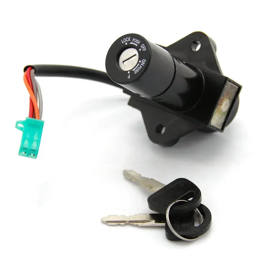 Motorcycle Ignition Switch Lock Key Set for GS550E Gussrad GS550 Speichenrad D/E/L/T GS550M Katana GS650G GS750D GS750E