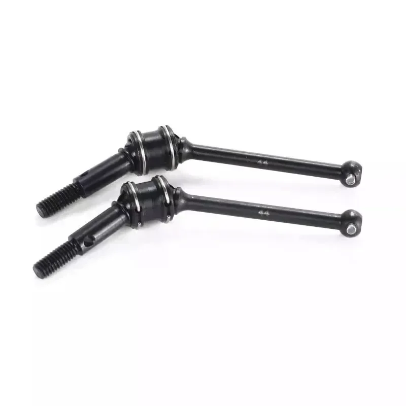 Arbre de transmission CVD en métal pour Tamiya TT02 TA05 TA06 TB05 TRF420 TRF417 RC, pièces de mise à niveau de voiture, 2 pièces, 44mm