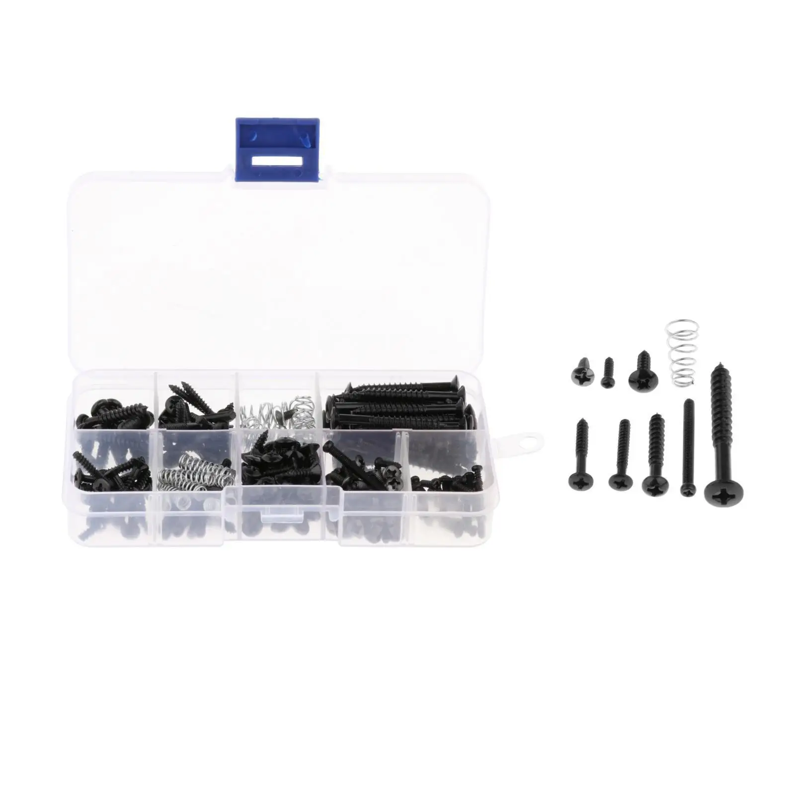 226 قطعة طقم مسامير ربط الجيتار الكهربائي لمفتاح الالتقاط وأزرار لوحة الرقبة