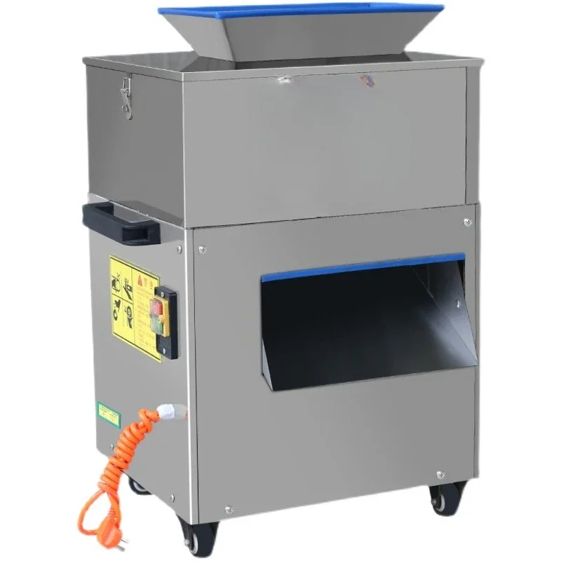 Fully automatic fresh meat dicing and cutting, electric small