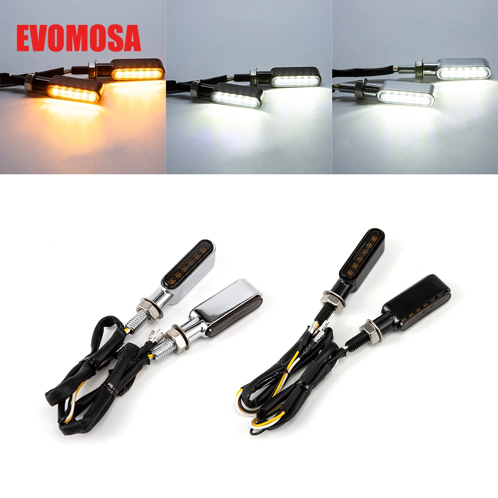 

Motorcycle Turn Signal Light 12V Clignotant Flashing Indicator Blinker Lamp For Honda For Yamaha For Harley For CFMOTO 800MT
