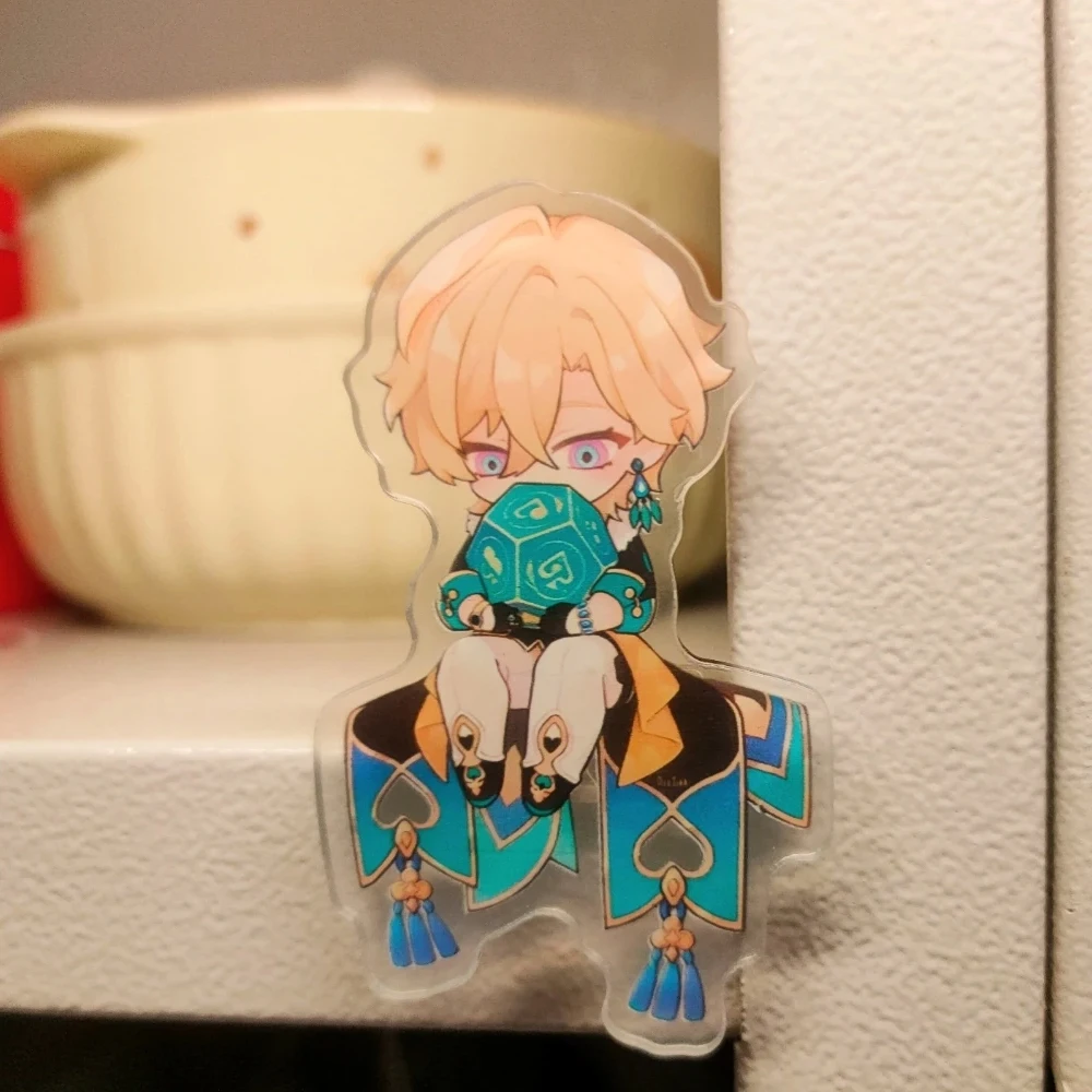 Game Honkai: Star Rail Aventurine Cosplay Stand Acrylic Standing Plate Fashion Desktop Decoration Prop Ornament Accessory