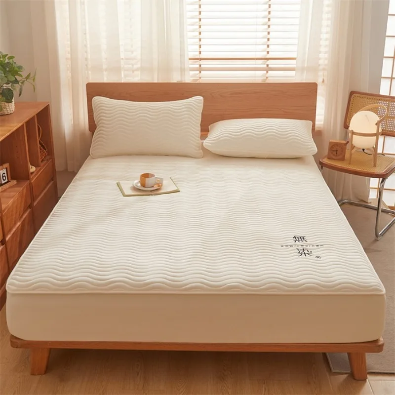 

1pc Skin friendly bed sheets for summer single/large/extra large bed sheets (pillowcases need to be purchased separately)