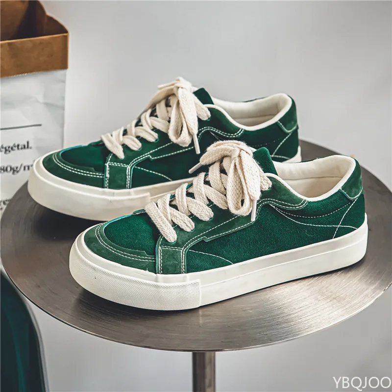 ربيع الخريف جديد طالب المنخفضة قطع تنفس حذاء قماش الرجال تنوعا مسطحة القاع عادية بسيطة مريحة مجلس الأحذية