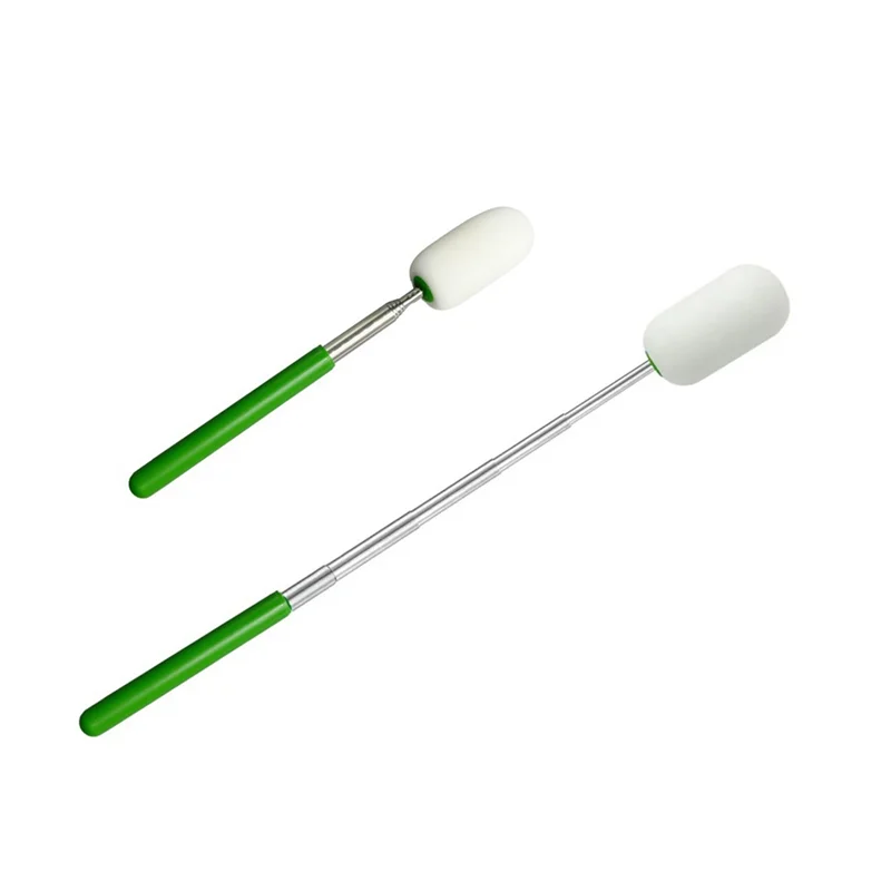 Teleskopowy patyczek gąbkowy, 3 szt. regulowanych prętów gąbkowych do usuwania wody z wysokich lub wąskich ceramik, rozciąga się do 70 cm