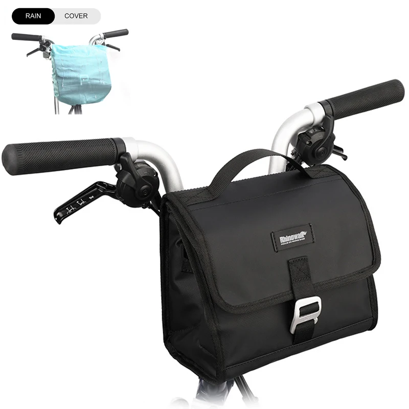 

Bike Bag Portable Handlebar Pannier Multi-purpose Large Capacity Backpack MTB Road Cycling Frame Tube Bag Elastic Band