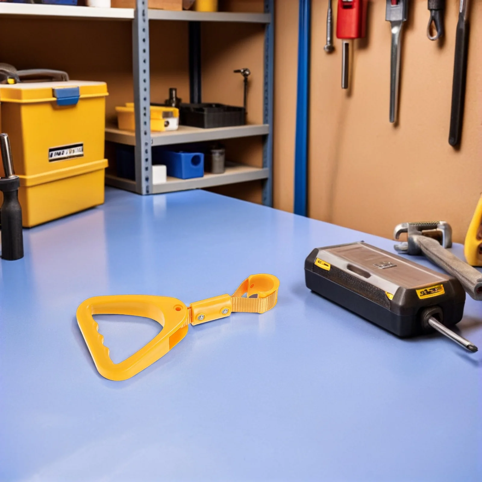 

2pcs Trash Can Lid Handle Lightweight Portable Nylon Grips Practical Durable Safety Subway Vehicle Straps