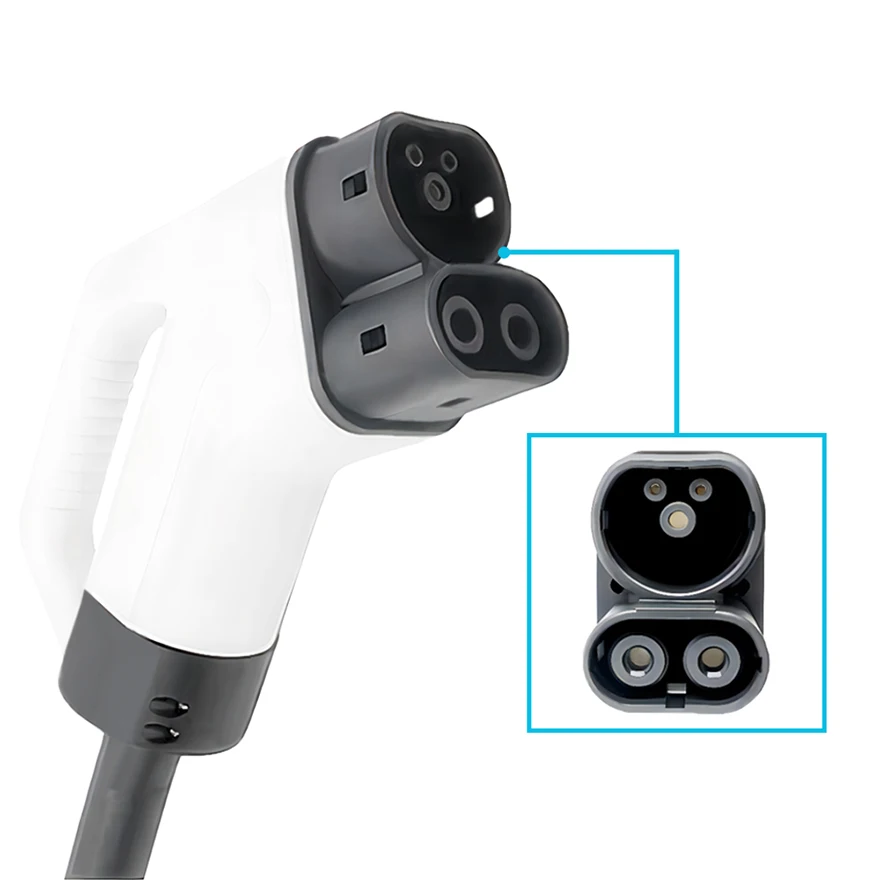 Caricabatterie EV dc fast charge ccs2 Plug 200A 1000V veicolo per auto elettrica Combo 2 connettore di ricarica EVSE