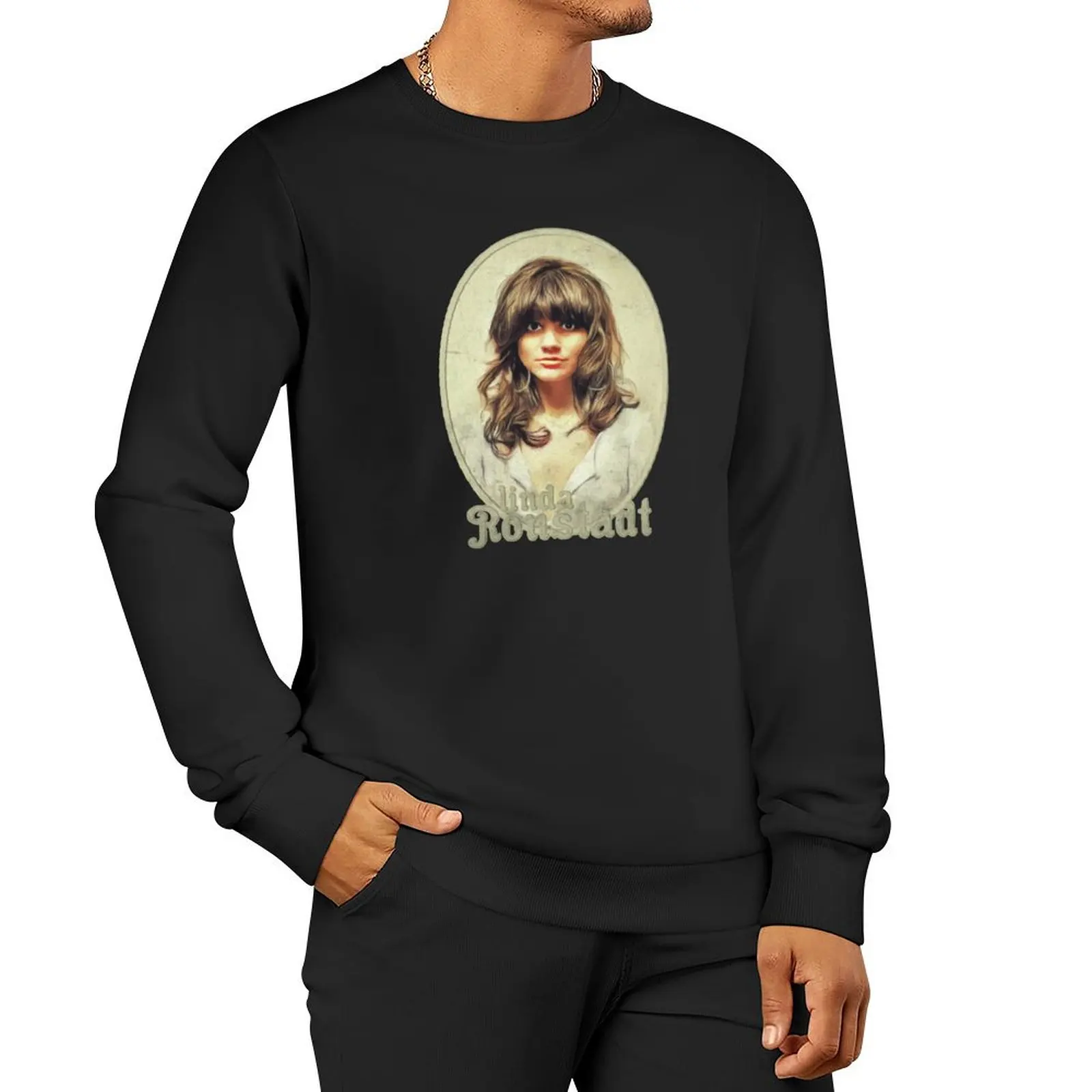 Linda Ronstadt Vintage Pullover Hoodie men clothes tracksuit men mens designer clothes sweatshirt male