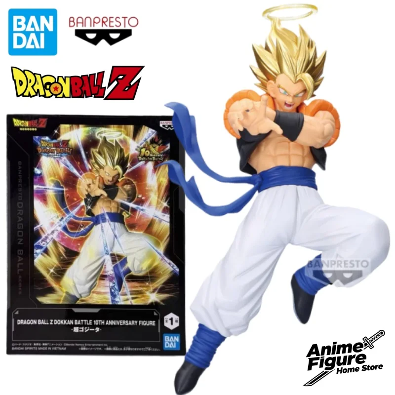 

100% оригинал в наличии Bandai DRAGON BALL Z DOKKAN BATTLE 10-я юбилейная фИГУРКА Gogeta аниме персонаж игрушка модель коллекция