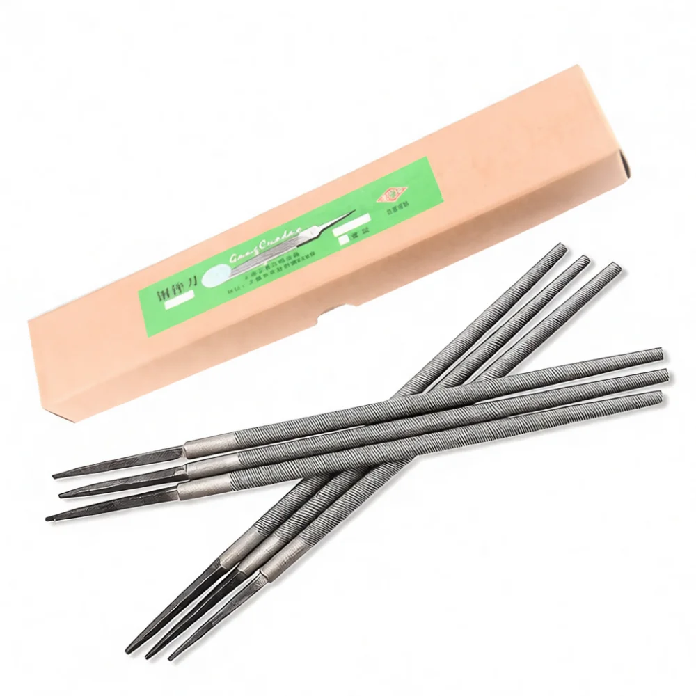 For Hugong Professional Round Rasp Steel File Woodworking Metal Grinding Tool Hand Manual Cutter Shaping Buffing Burr Removal
