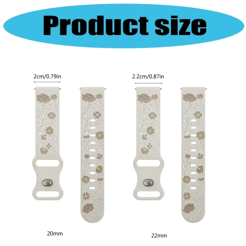 조절 가능한 편안한 실리콘 벨트 웨어러블 손목 스트랩 시계 용 유니osex 팔찌 7654 손목 대역 편안함 및 내구성