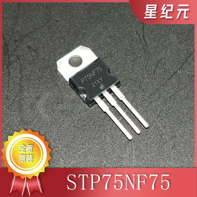 

[IN STOCK]1 Piece P75NF75 STP75NF75 in-line TO-220 75V 80A Motor Controller Effect Tube Inverter MOS Genuine Brand-new Original