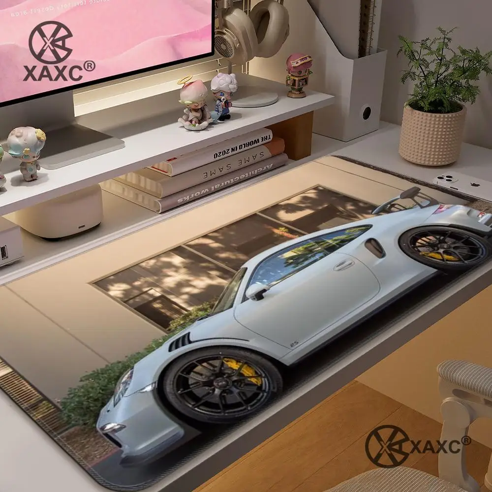 

Handsome sports car XAXC Mouse Pad large keyboard mouse desk pad non-slip rubber gaming mouse pad laptop mouse carpet