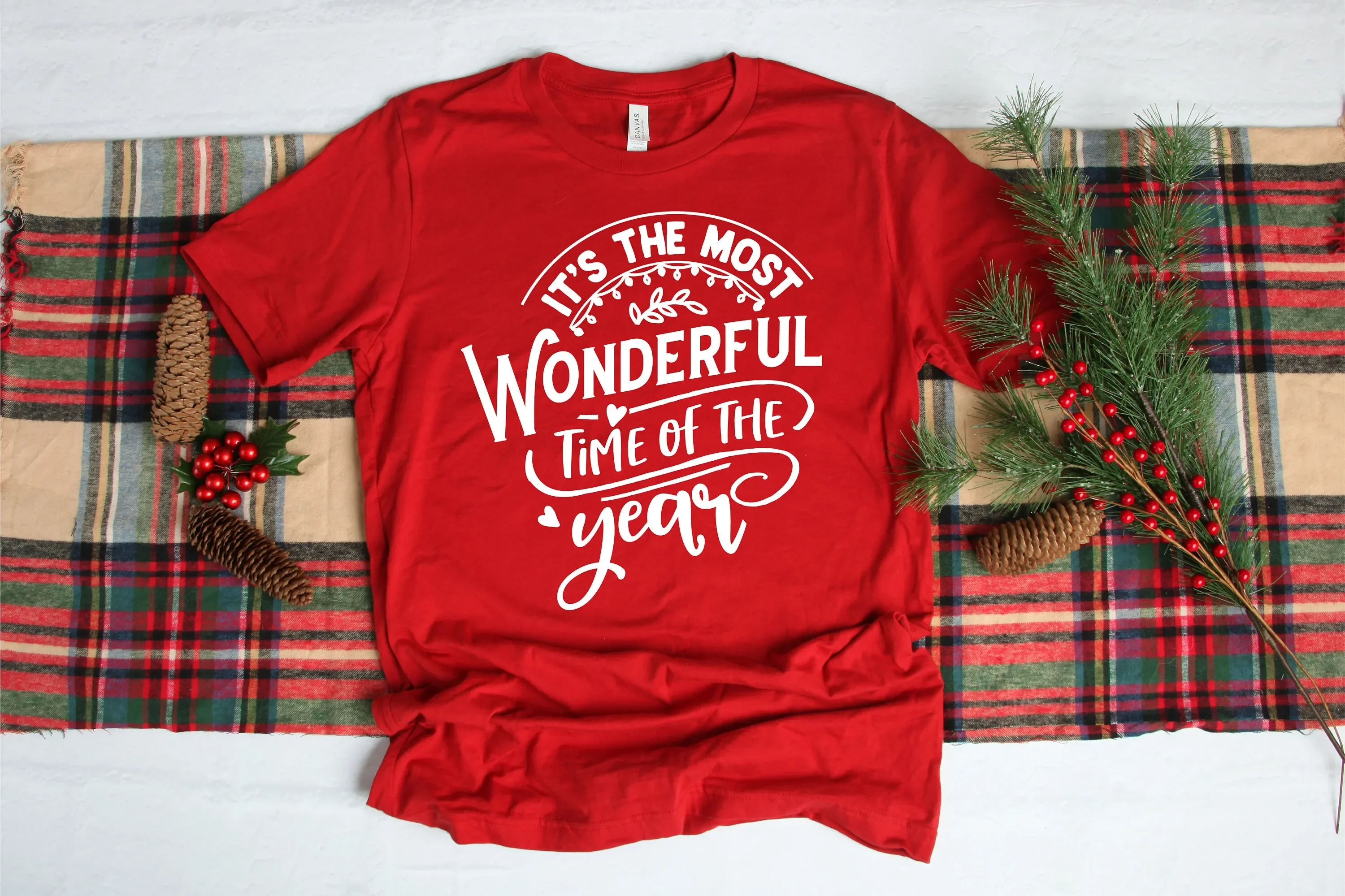 It'S The Most Wonderful Time Of Year T Shirt Christmas Party Winter Xmas