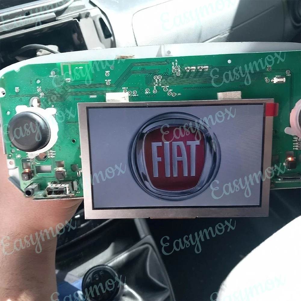 HB050-DM403-12R 5 "Lcd-scherm voor FIAT DAIICHI Fiorino Qubo Radio Scherm Vervanging